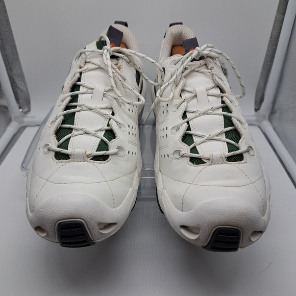 MENS Merrell Hiking Sneakers Green/White Size 10 - Picture 3 of 7